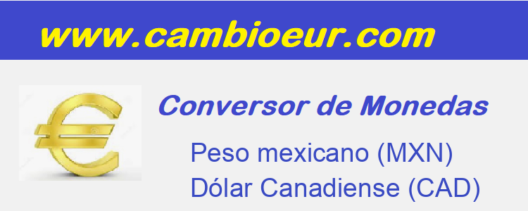 Cambio de   Peso mexicano